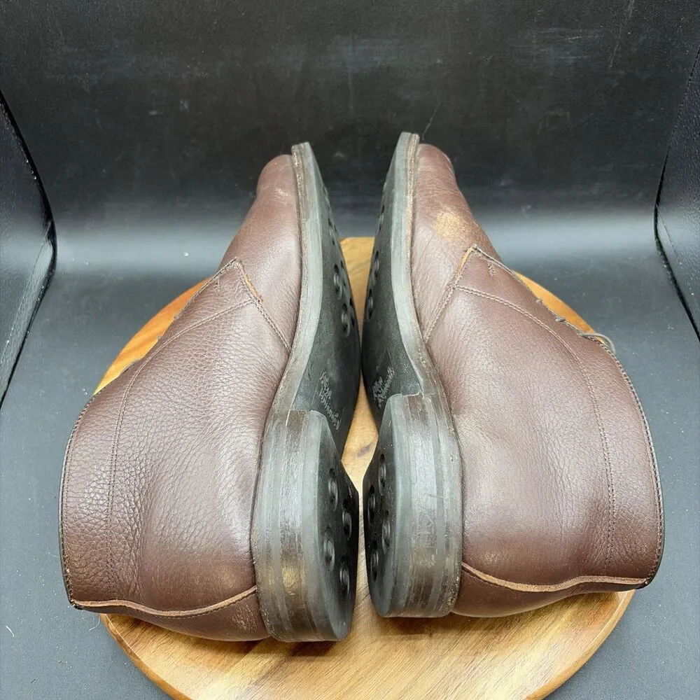 Allen Edmonds Malvern Chukka Boots Mens Size 10 D Brown Grain 9181